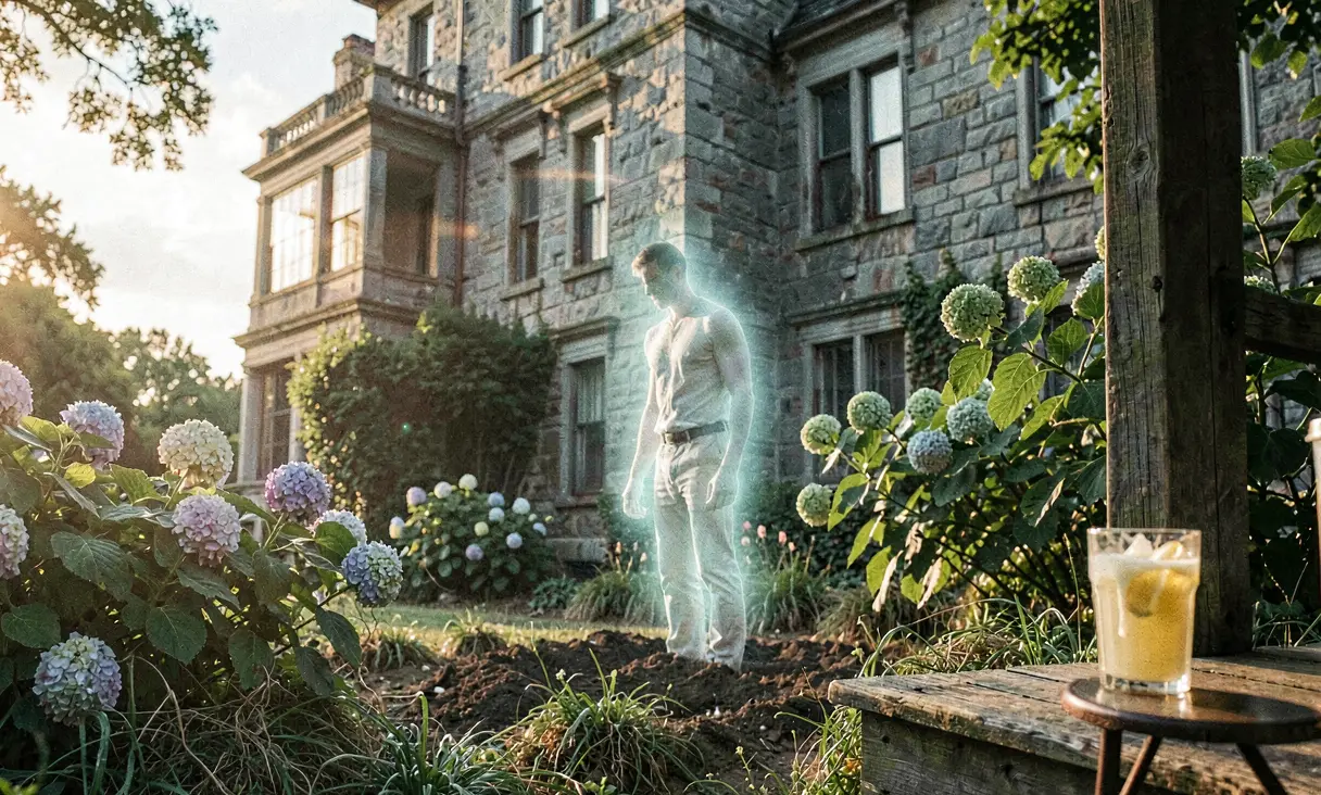 The Man in the Garden