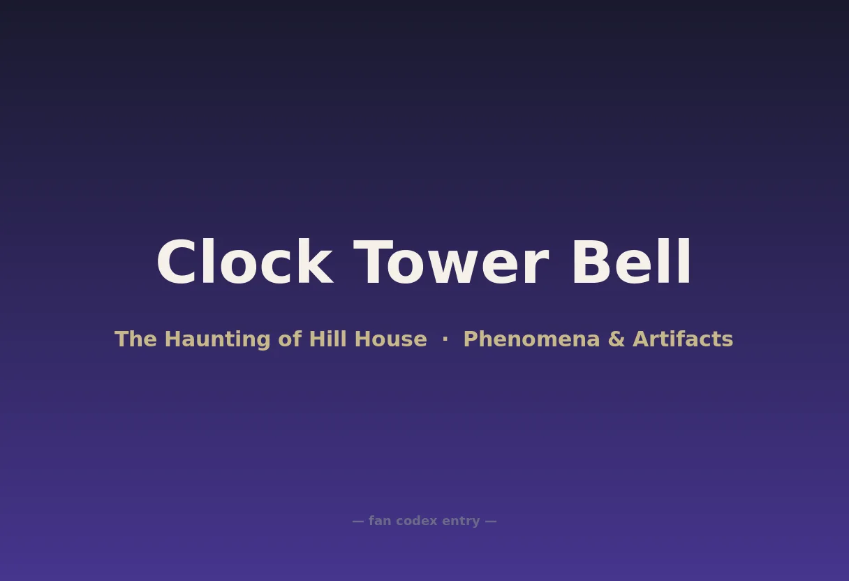 Clock Tower Bell