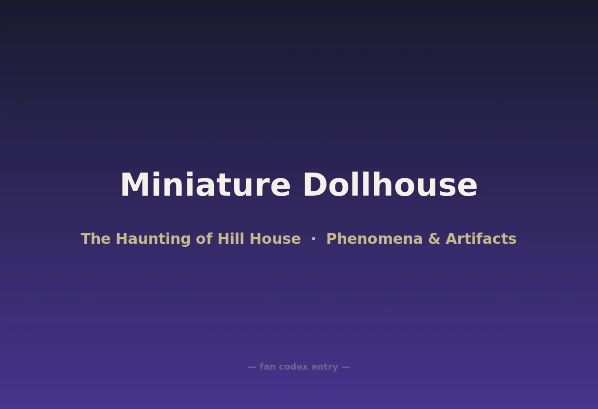 Miniature Dollhouse