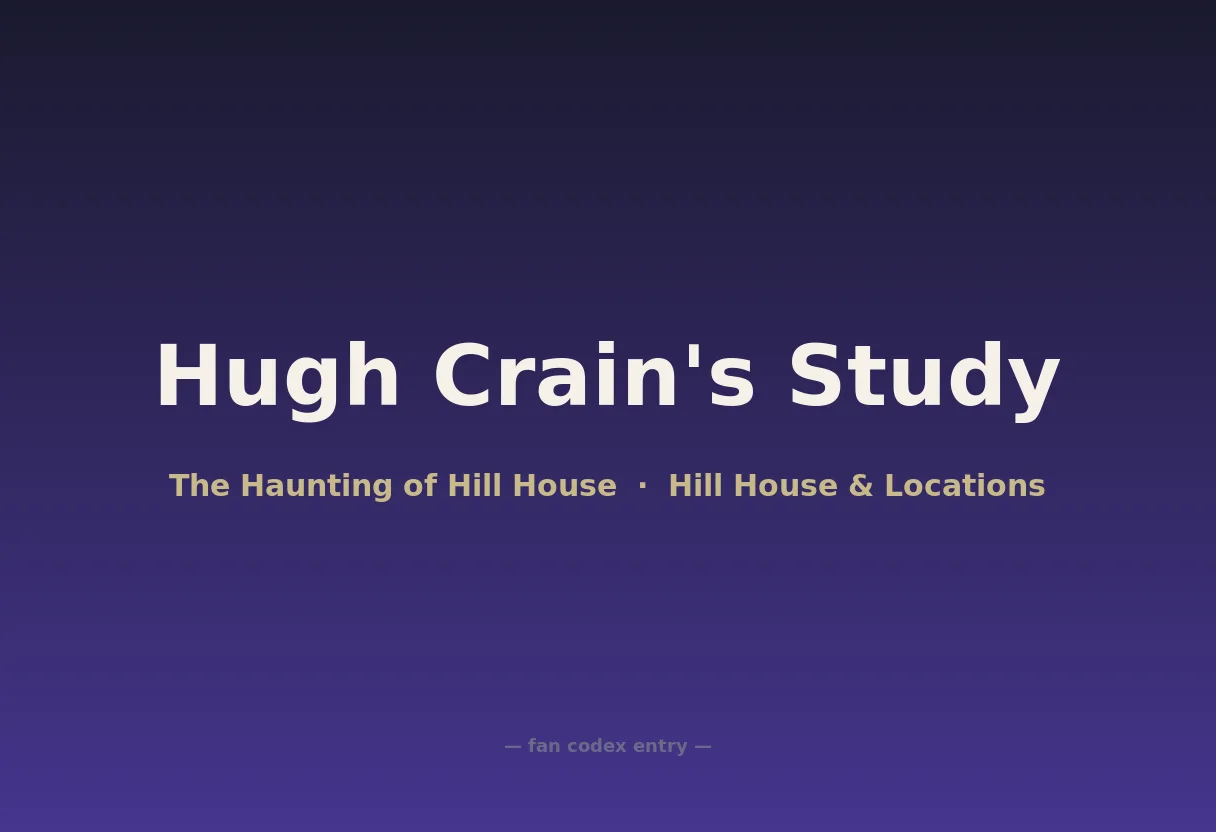Hugh Crain's Study