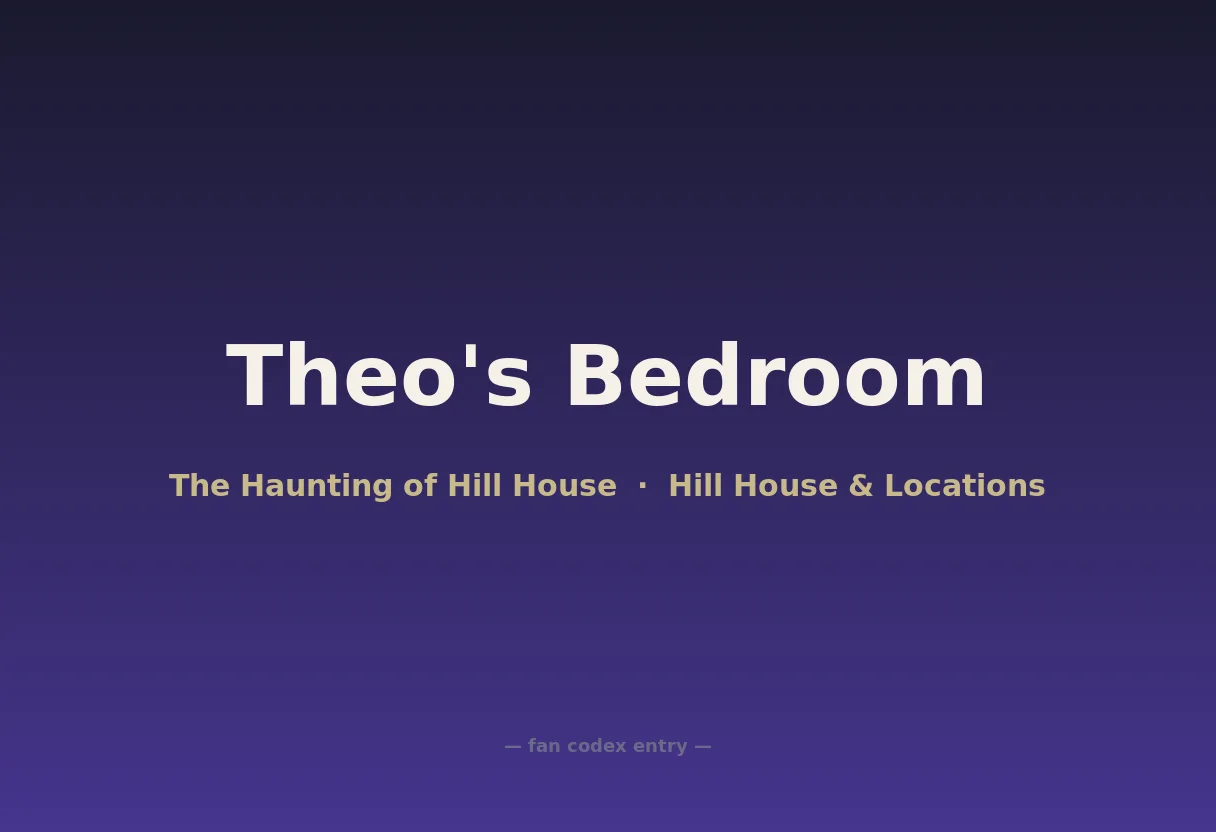 Theo's Bedroom